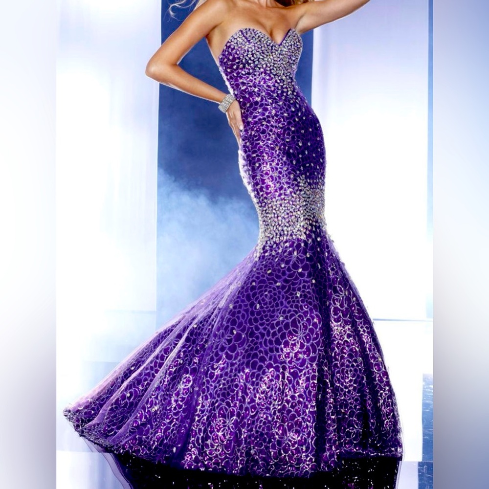 Panoply 14459 Mermaid, stone embellished dress